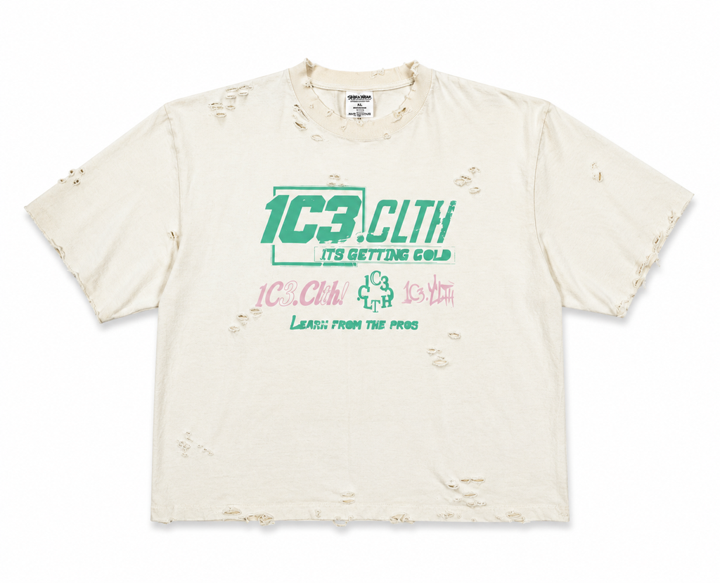Distressed 1C3. T-Shirt 1of1