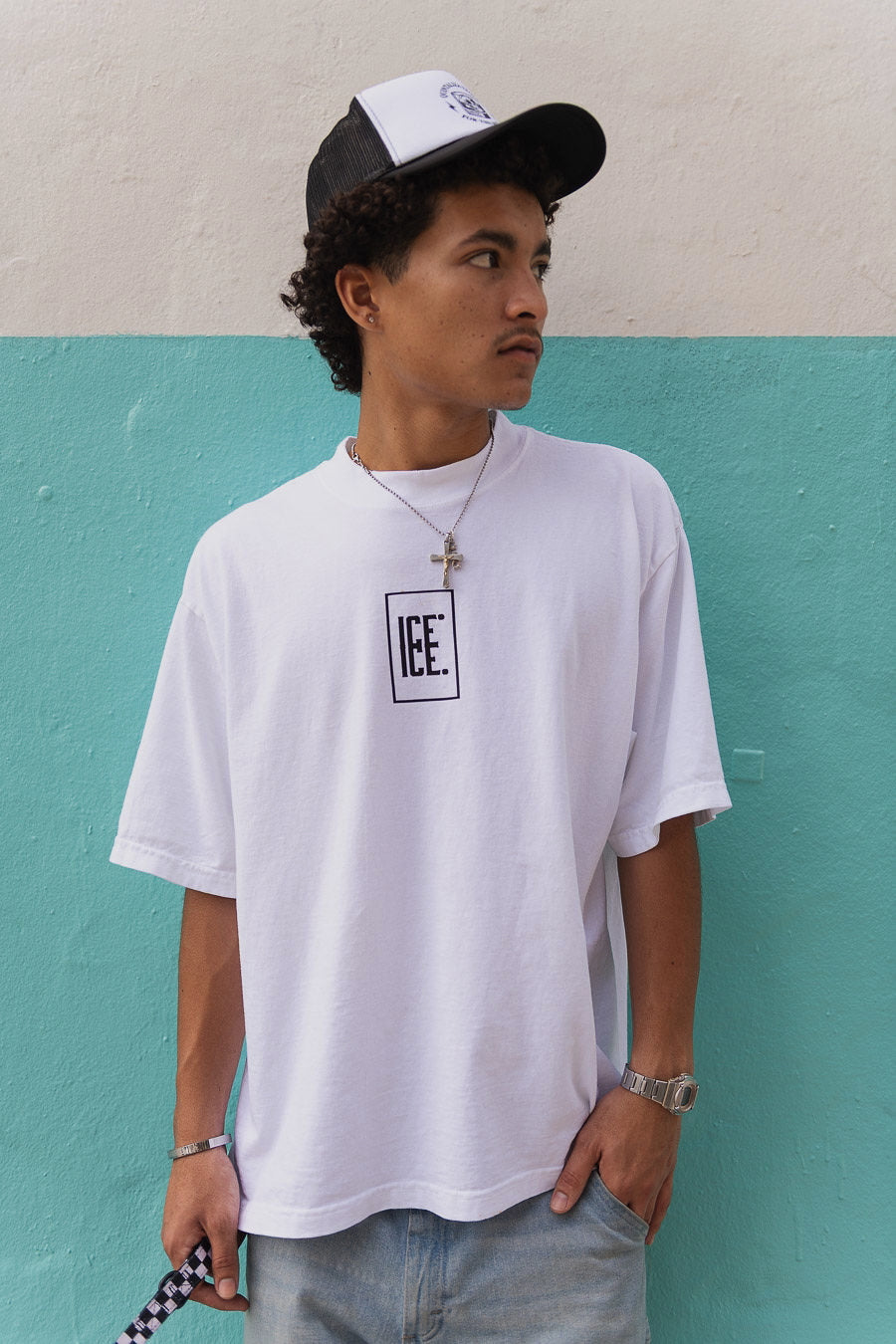  Box Logo T-Shirt Negro