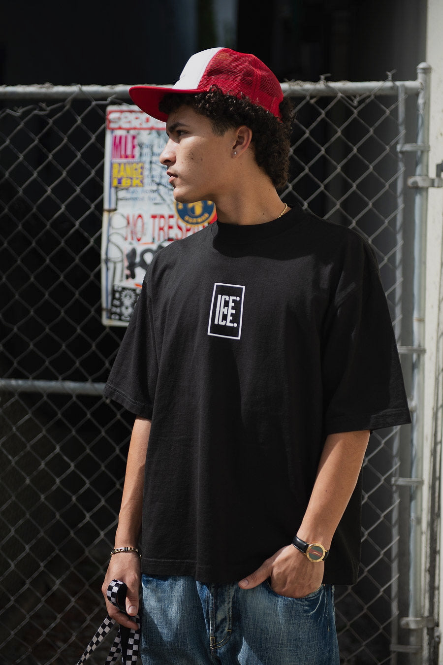  Box Logo T-Shirt Negro