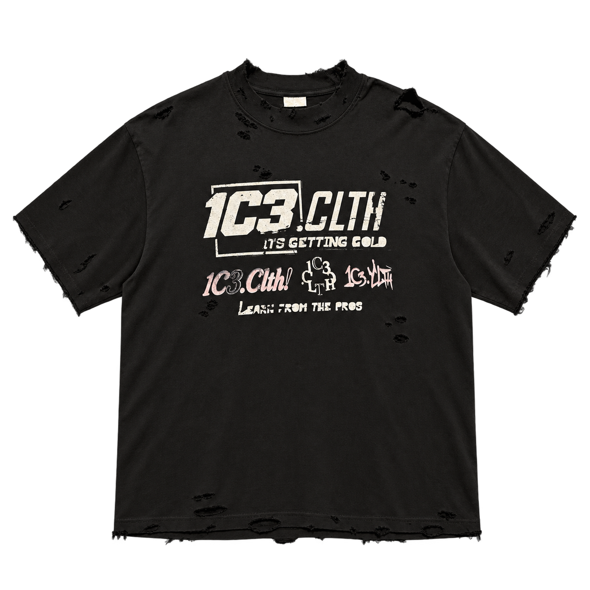 Distressed 1C3. T-Shirt