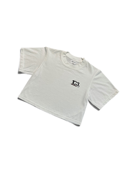 White Crop Top