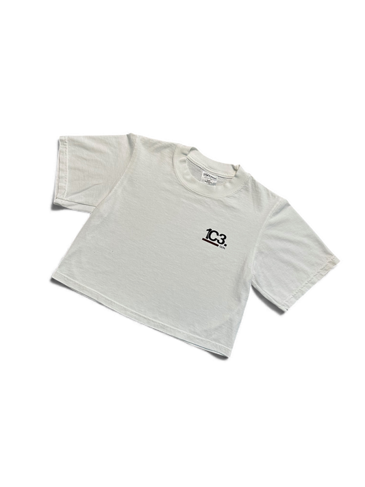 White Crop Top